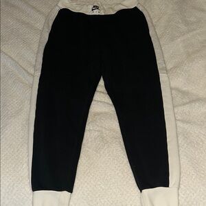 Nike Air Black and White Sweatpants